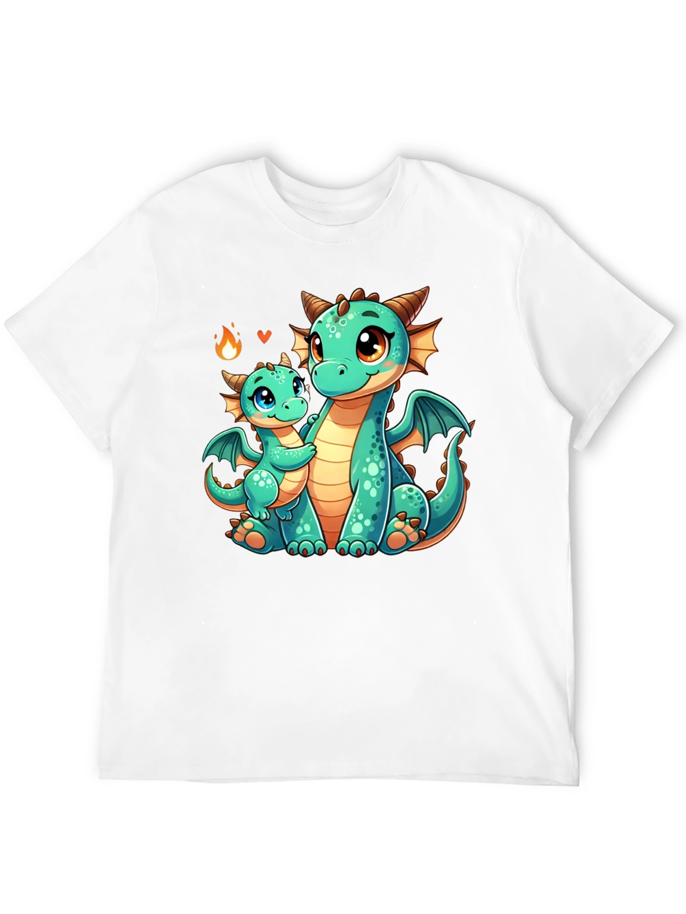 Cute Dragon Graphic Tee - Mama & Baby Love!