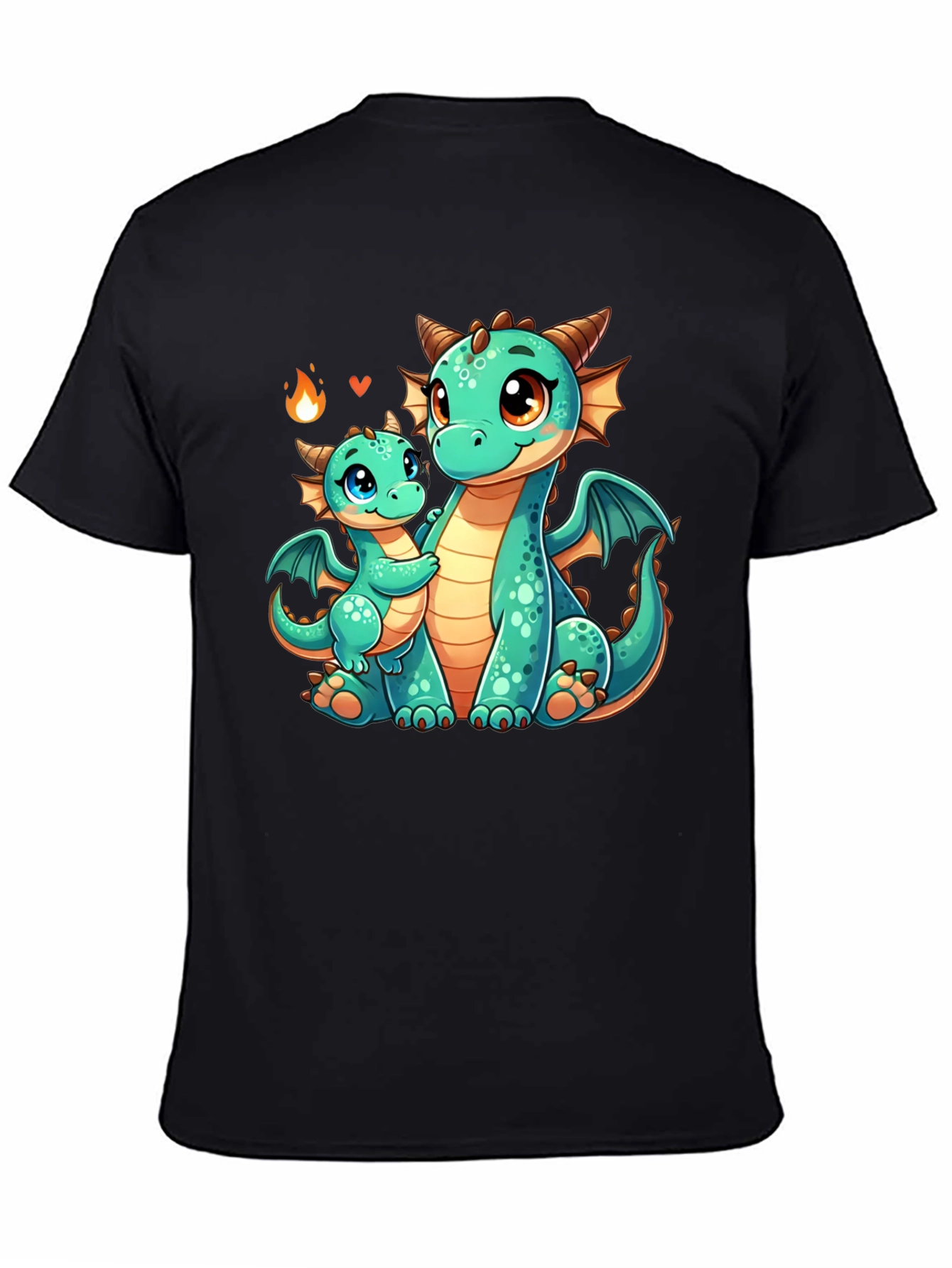 Cute Dragon Graphic Tee - Mama & Baby Love!