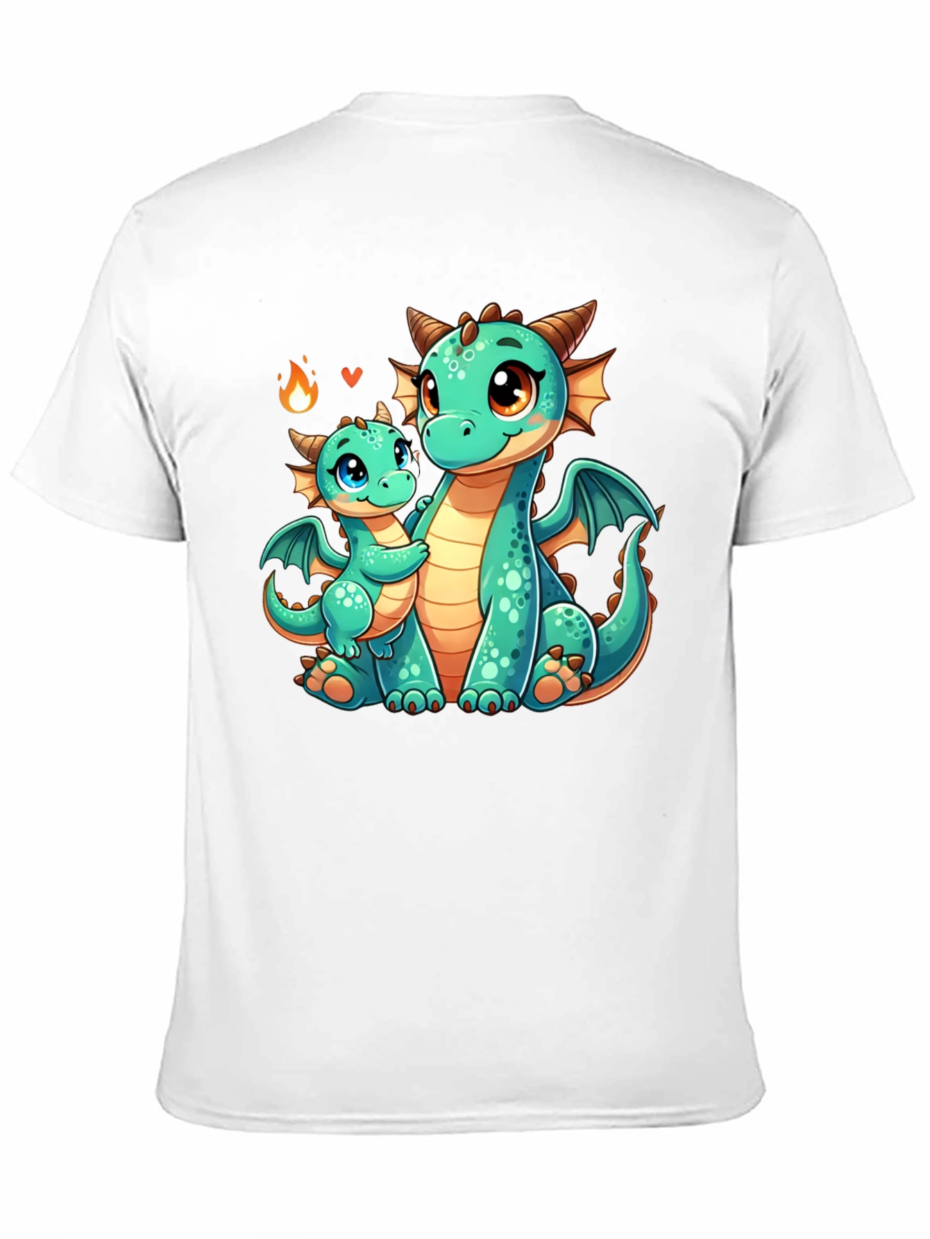 Cute Dragon Graphic Tee - Mama & Baby Love!
