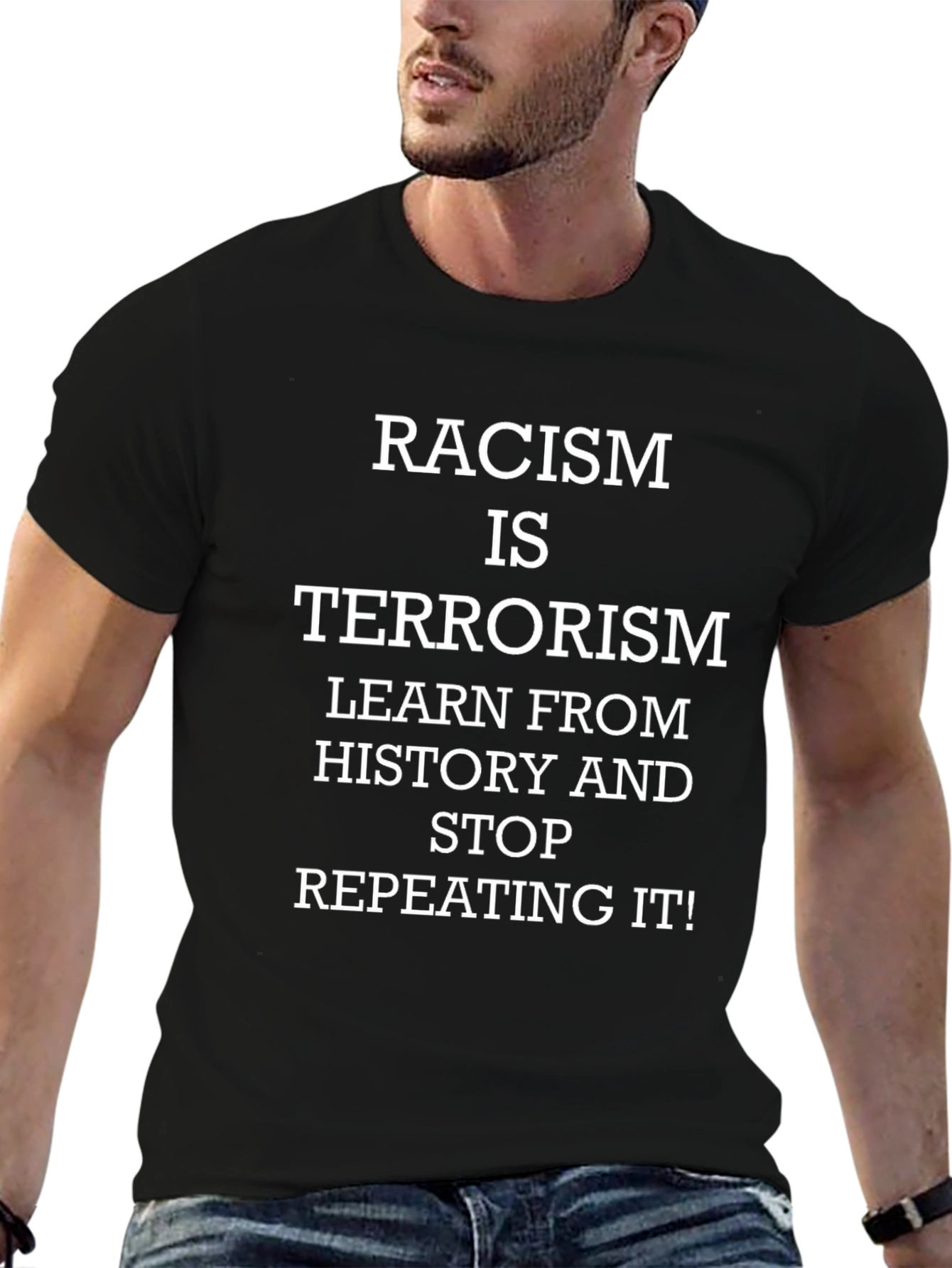 Racism is Terrorism Graphic Tee