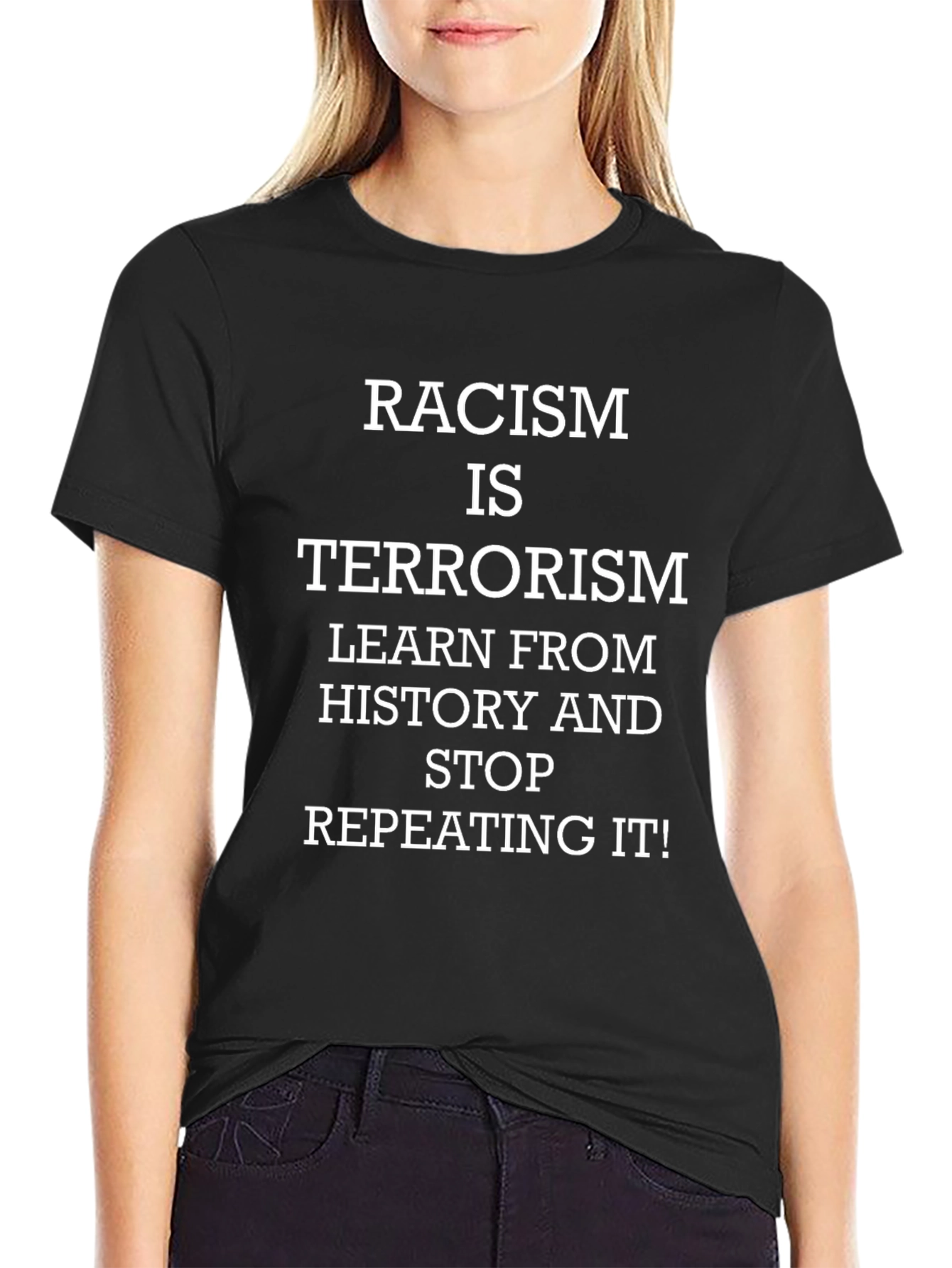 Racism is Terrorism Graphic Tee
