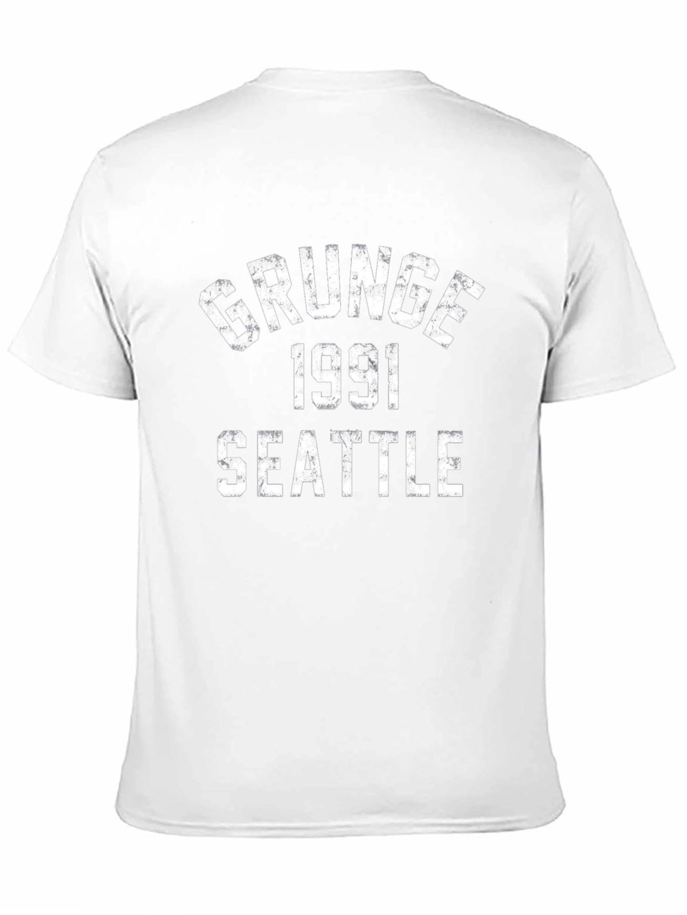Grunge 1991 Seattle Black T-Shirt
