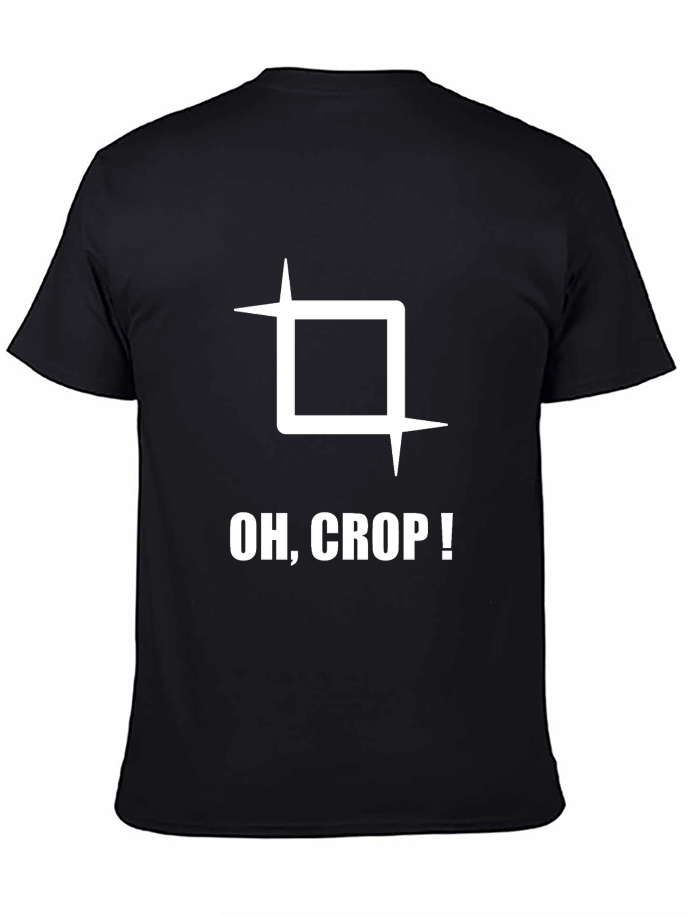 Oh Crop! Graphic Tee - Funny Photography T-Shirt