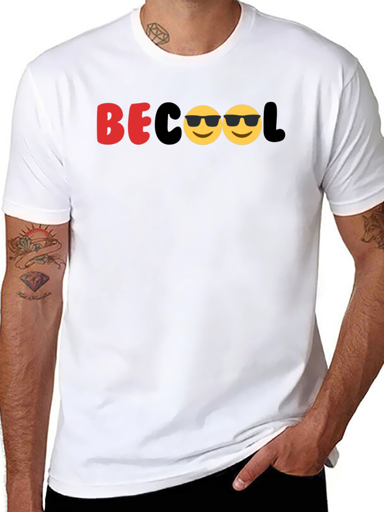 Be Cool Graphic T-Shirt - Black