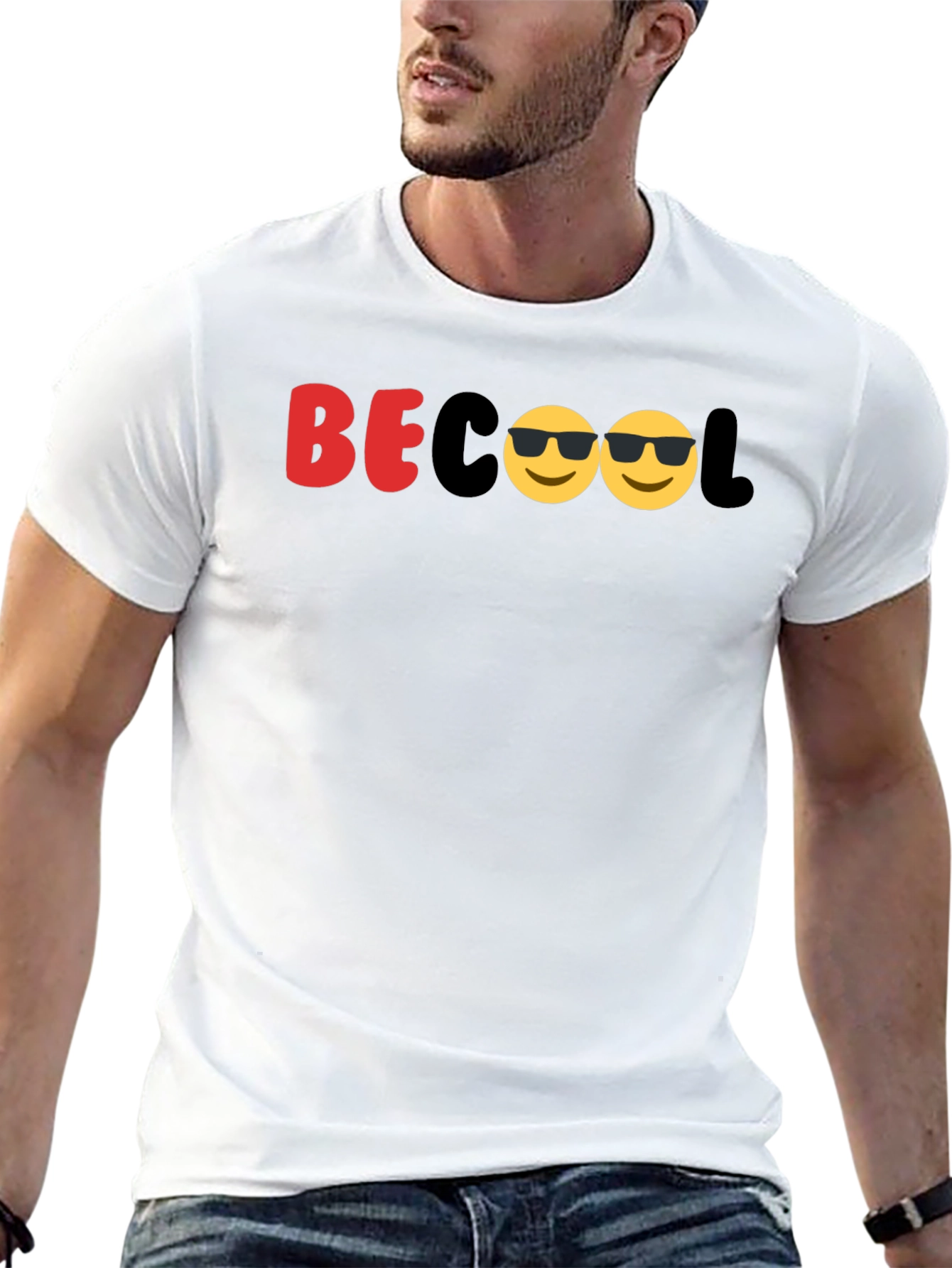 Be Cool Graphic T-Shirt - Black