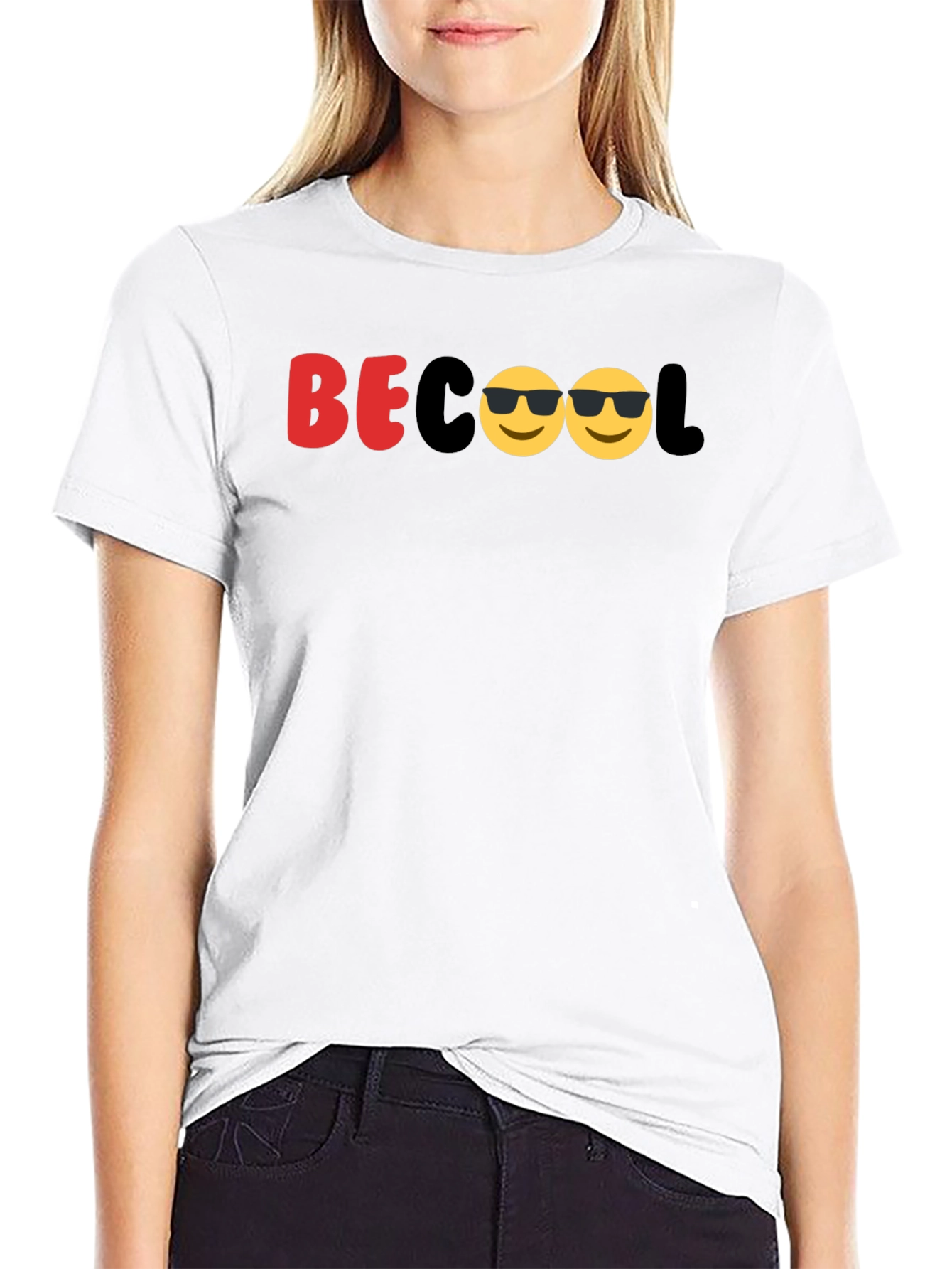 Be Cool Graphic T-Shirt - Black