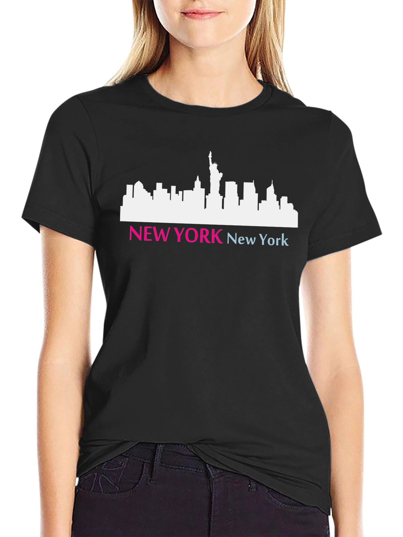 New York Skyline Graphic Tee