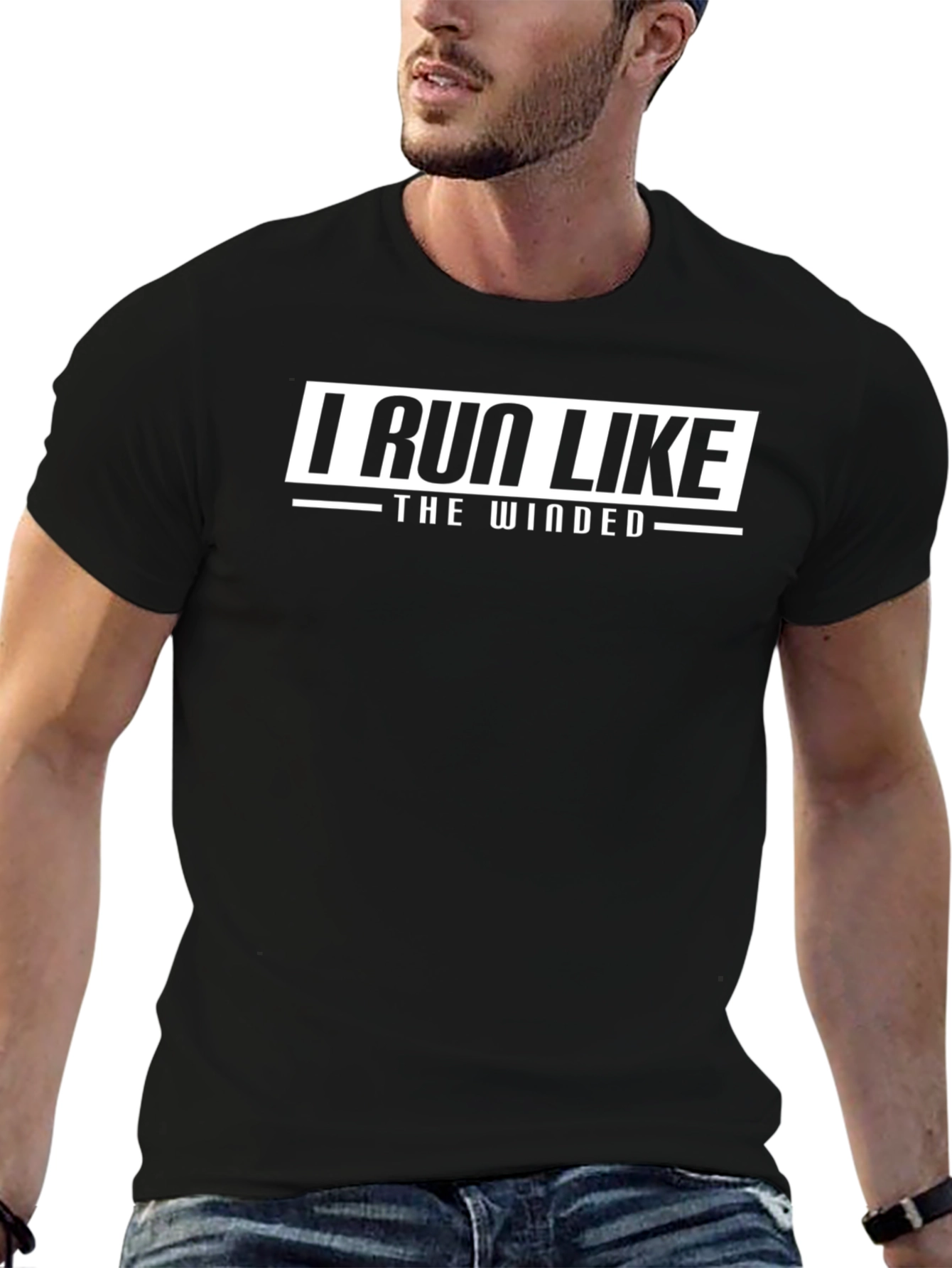 I Run Like The Winded Graphic Tee