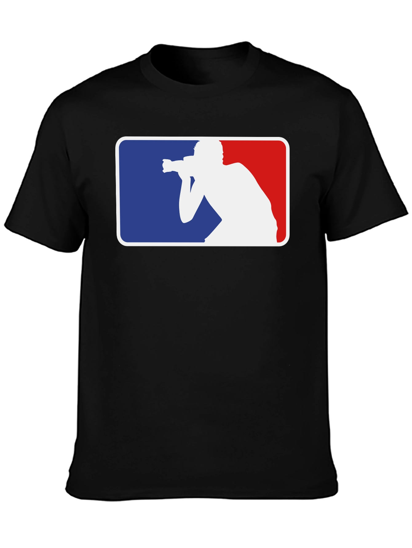 Photographer Graphic T-Shirt - Black Cotton Tee