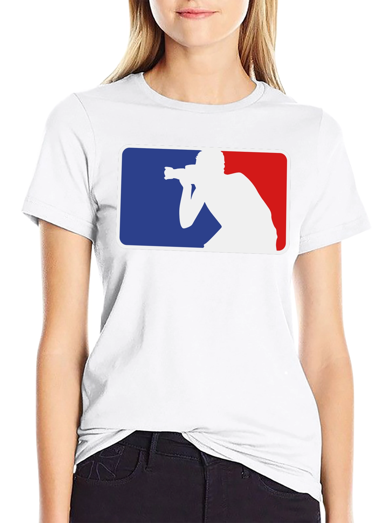 Photographer Graphic T-Shirt - Black Cotton Tee