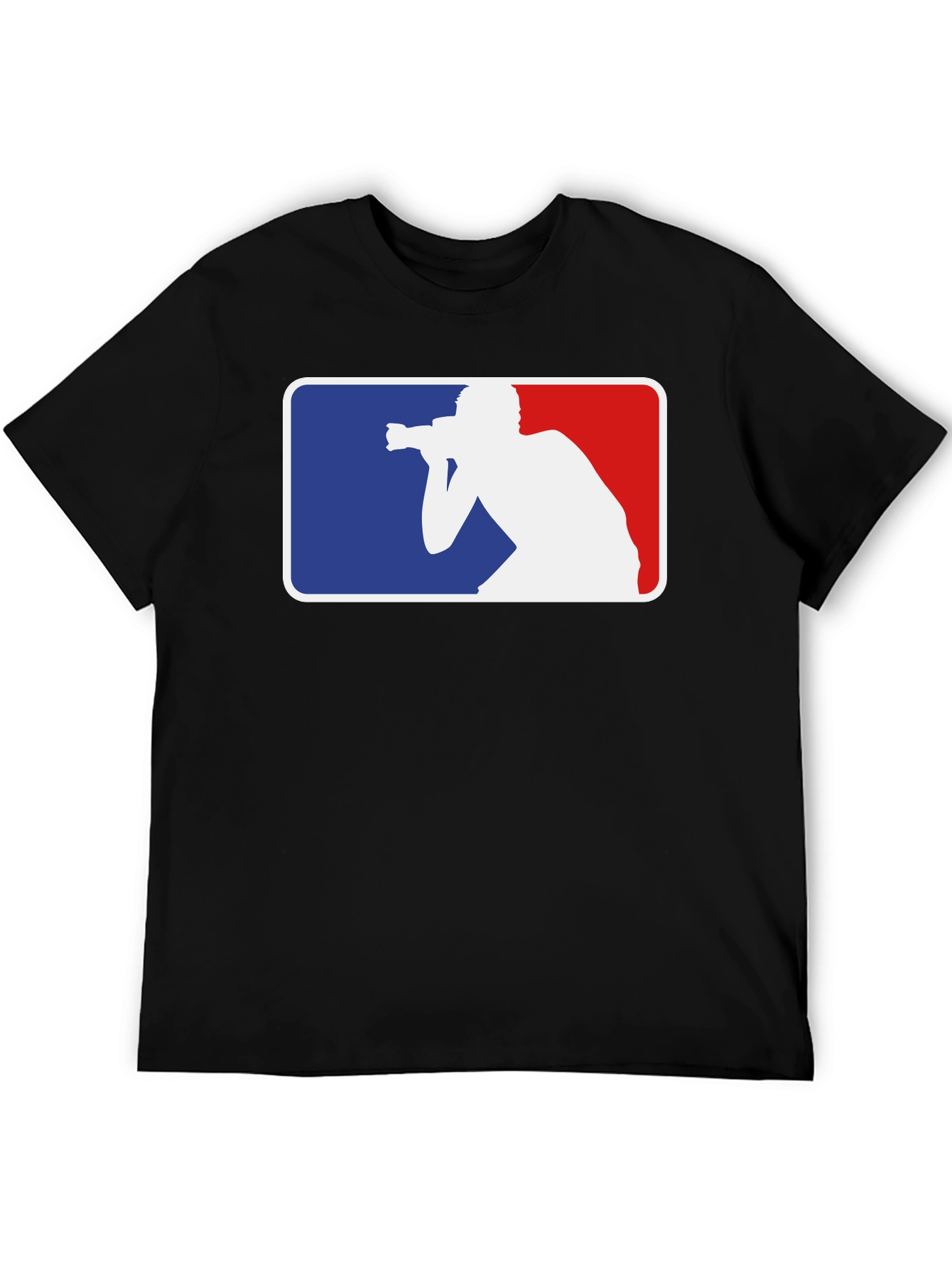 Photographer Graphic T-Shirt - Black Cotton Tee