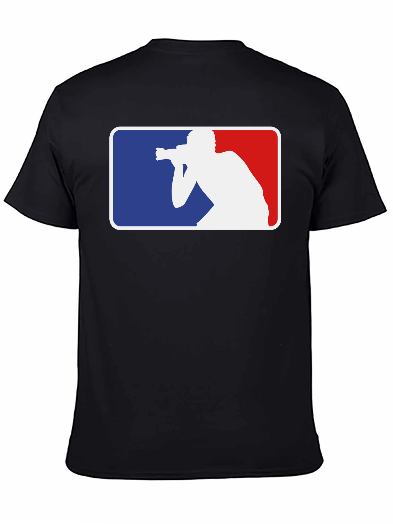 Photographer Graphic T-Shirt - Black Cotton Tee