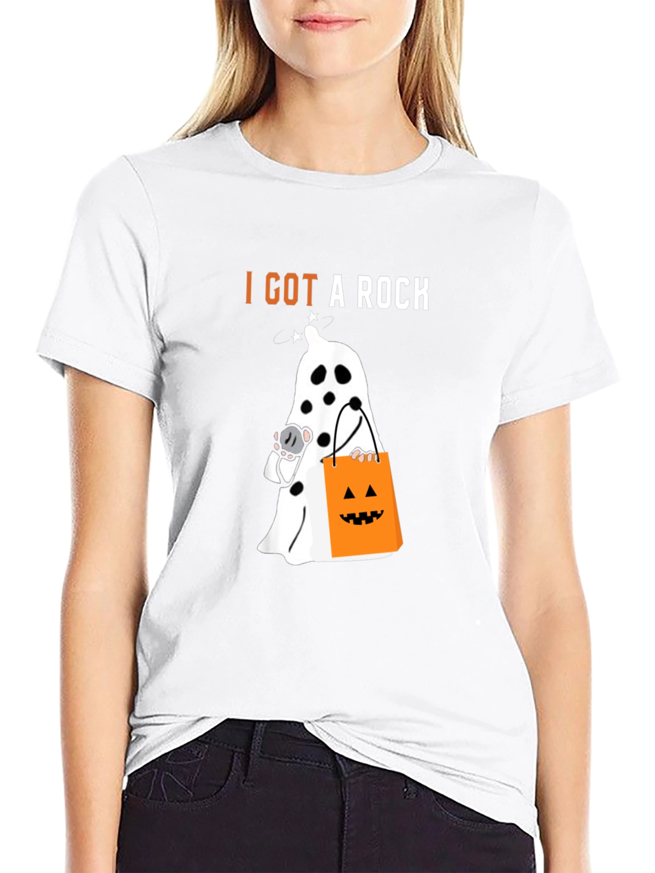 I Got A Rock Halloween Ghost T-Shirt