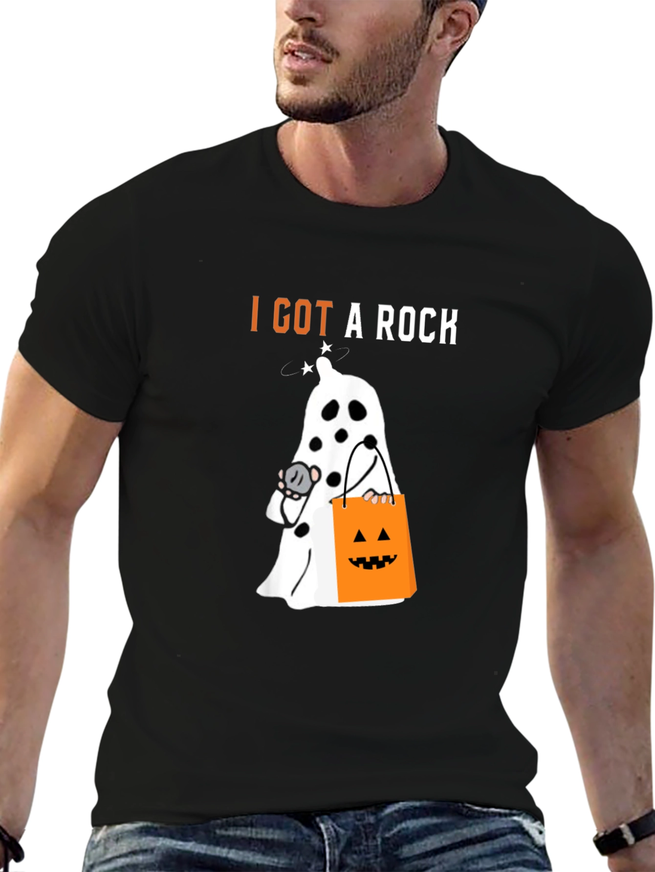 I Got A Rock Halloween Ghost T-Shirt