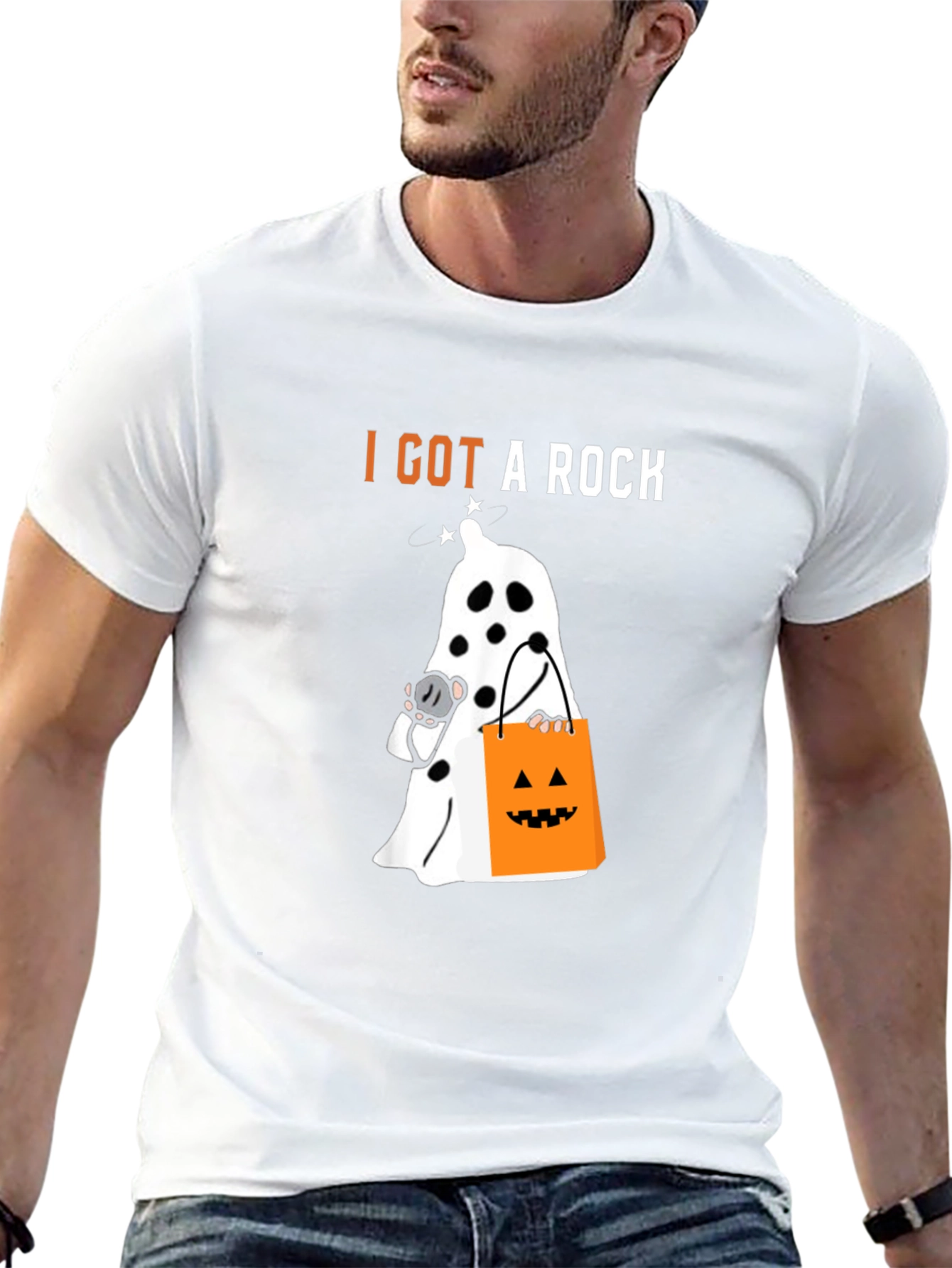 I Got A Rock Halloween Ghost T-Shirt