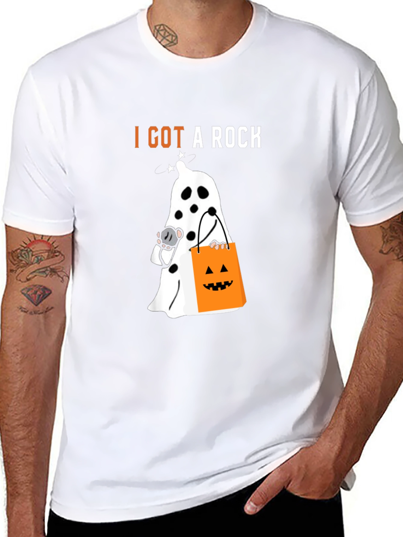 I Got A Rock Halloween Ghost T-Shirt