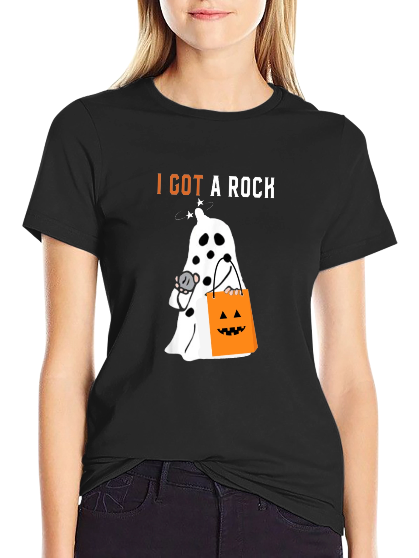 I Got A Rock Halloween Ghost T-Shirt