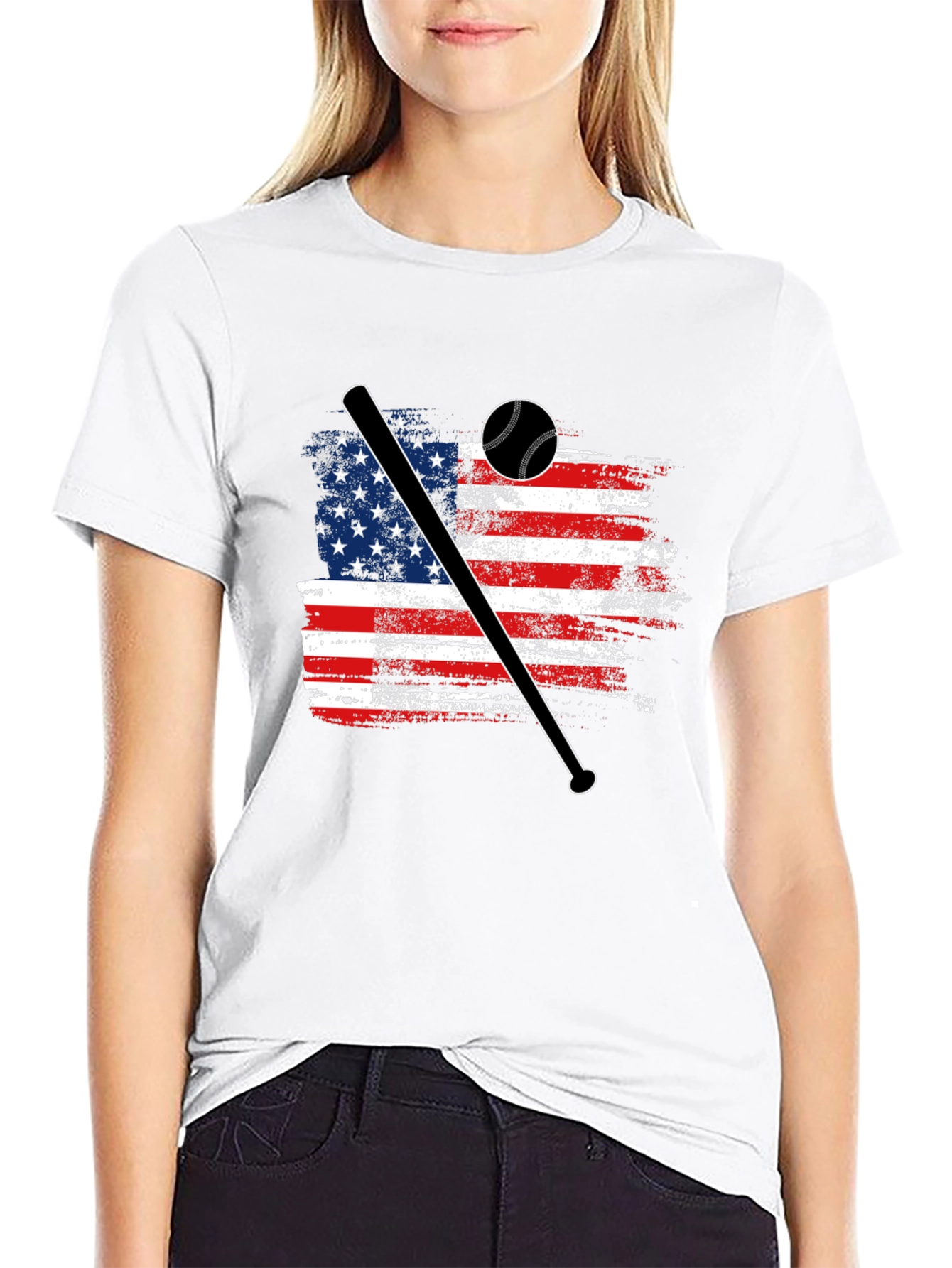 Patriotic Baseball T-Shirt