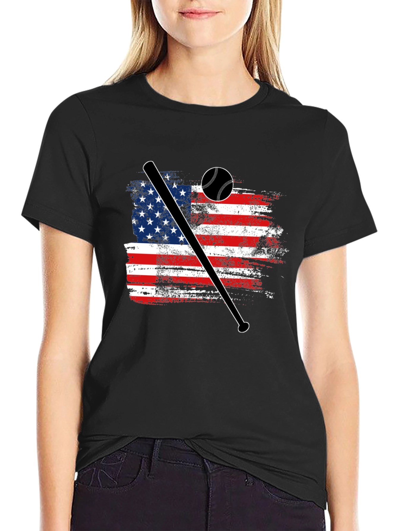Patriotic Baseball T-Shirt