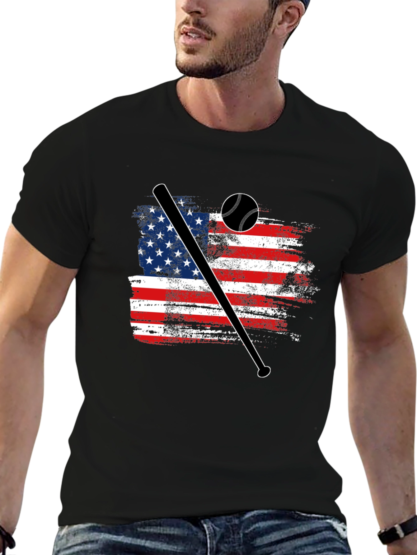 Patriotic Baseball T-Shirt