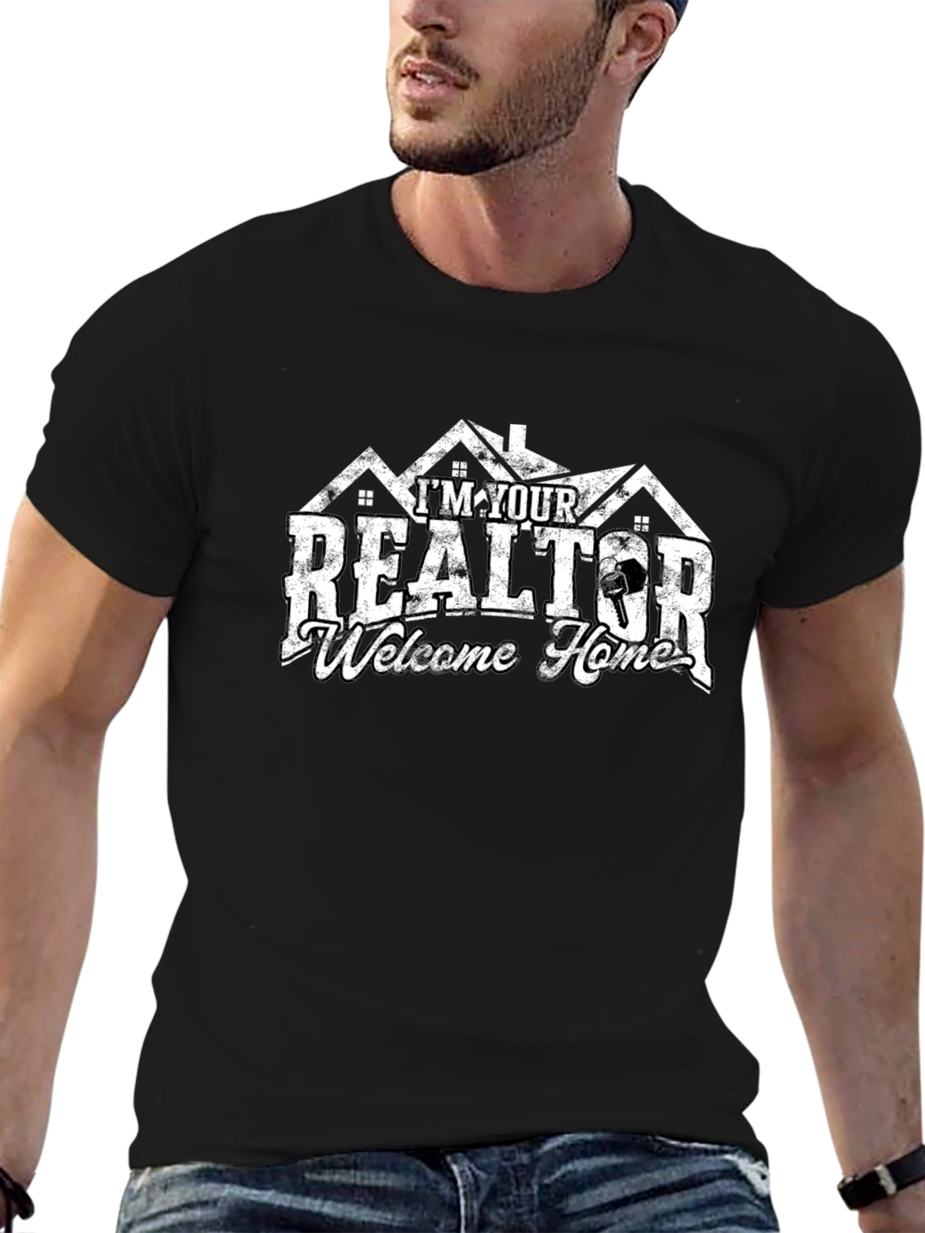 Realtor Welcome Home Graphic T-Shirt