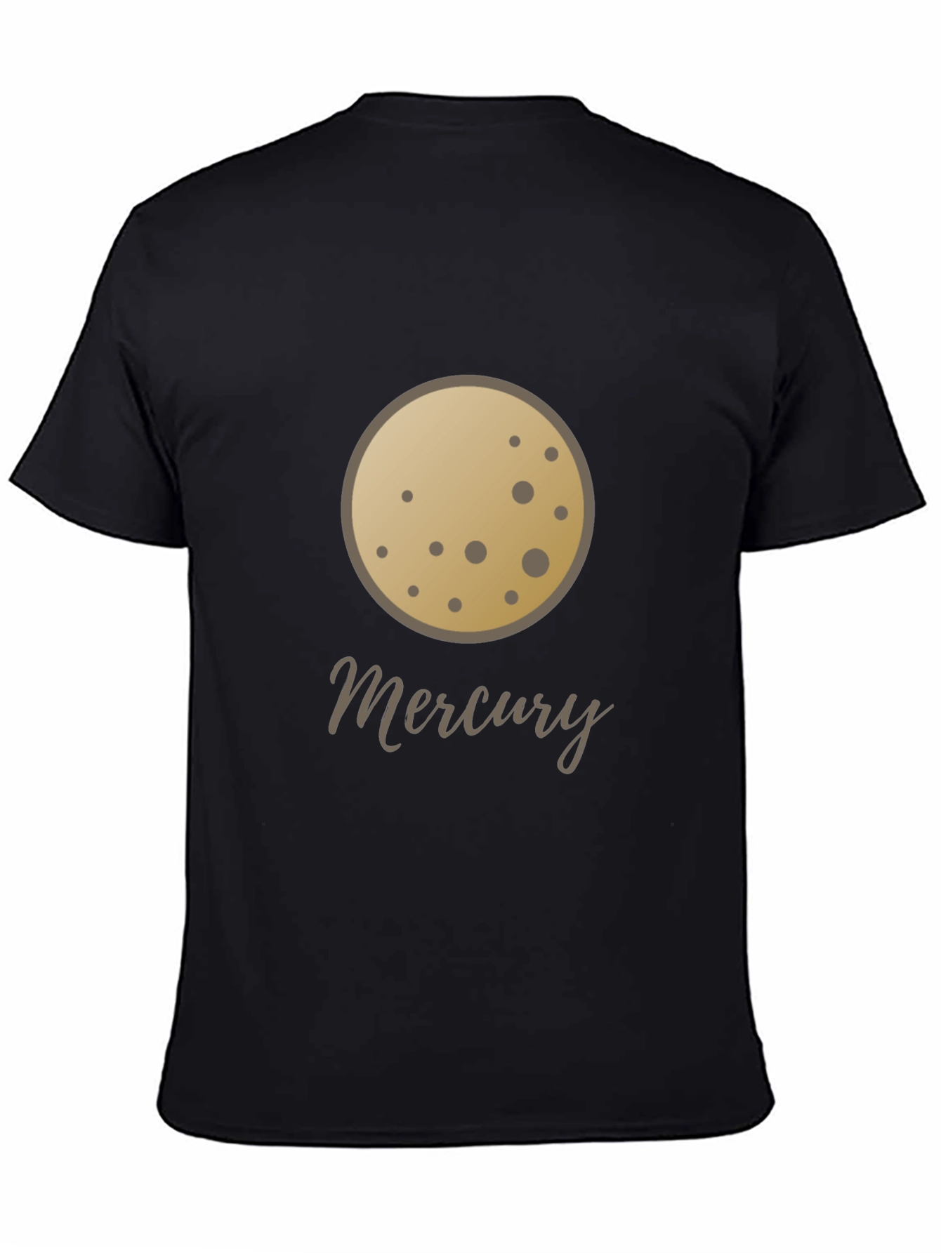 Mercury Planet Graphic T-Shirt - Space Lover Tee