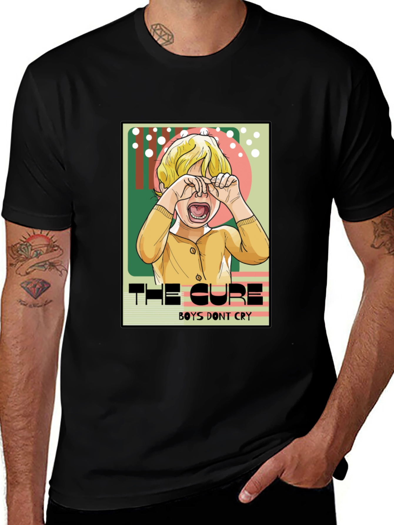 The Cure Boys Dont Cry Graphic Tee