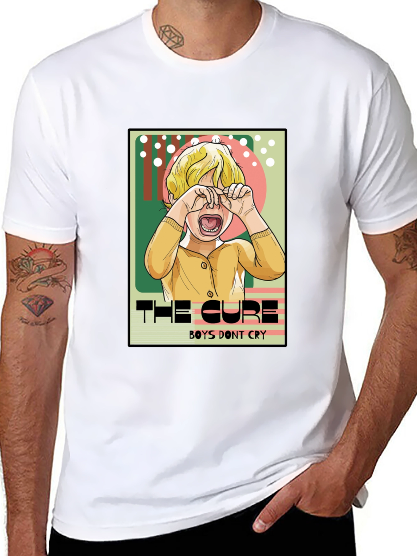 The Cure Boys Dont Cry Graphic Tee