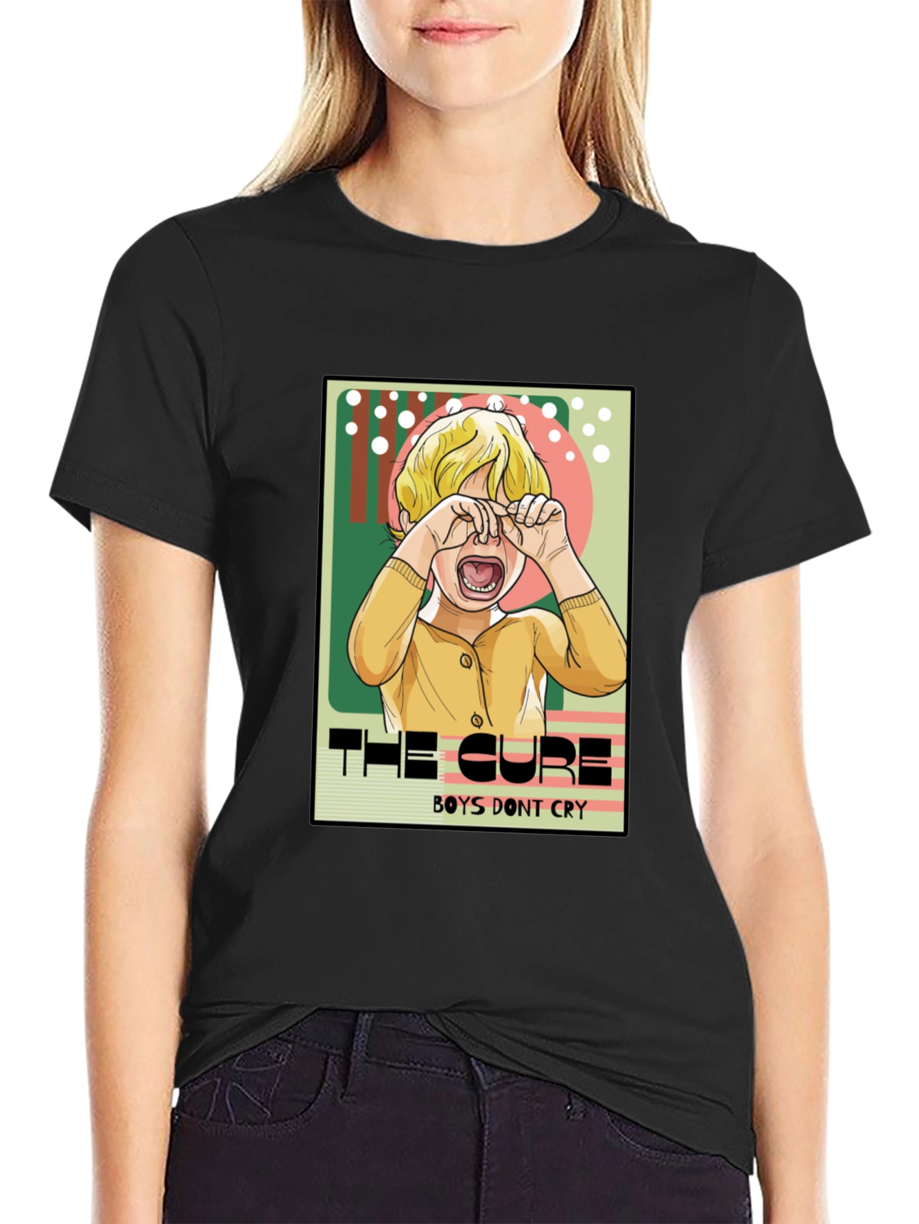 The Cure Boys Dont Cry Graphic Tee