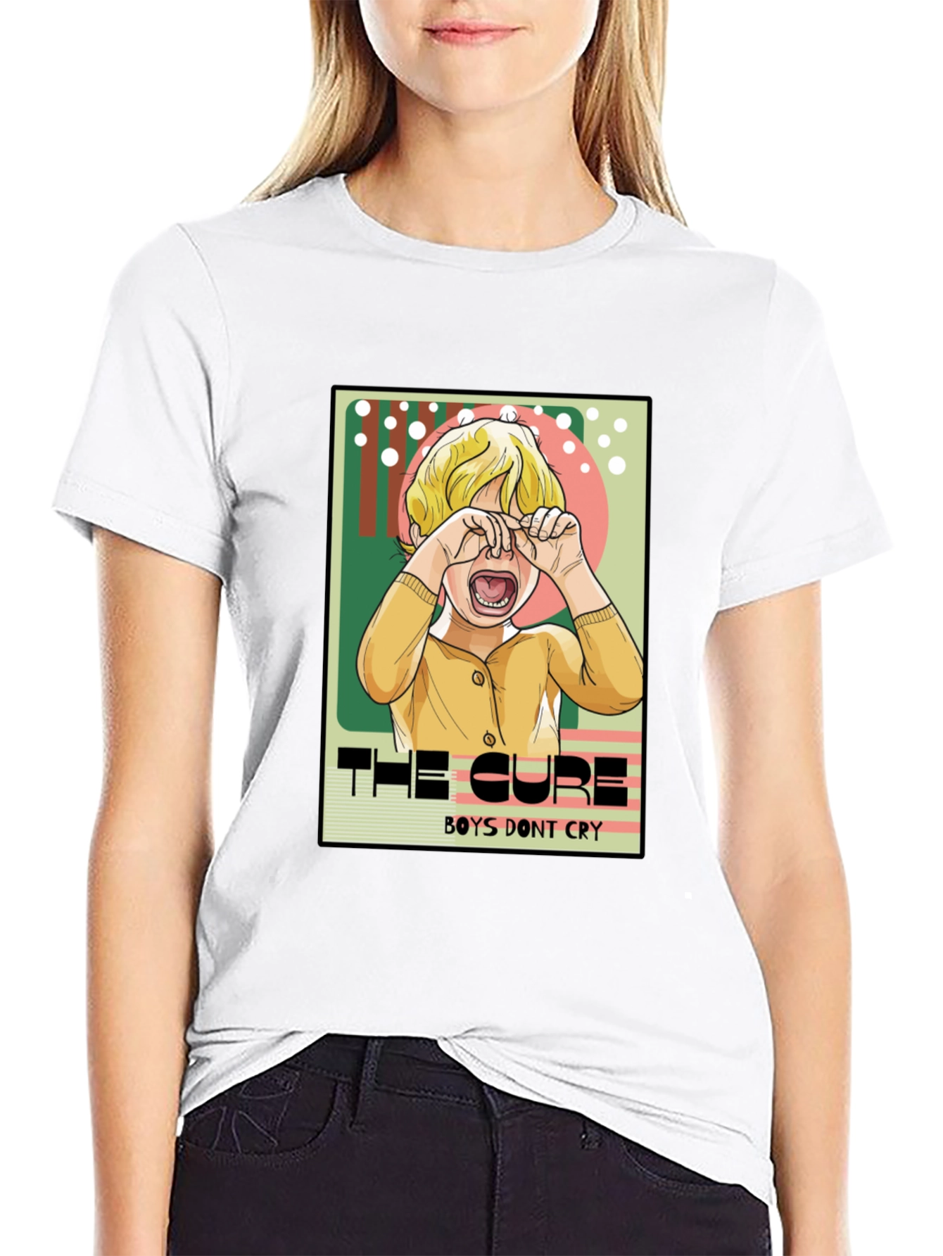 The Cure Boys Dont Cry Graphic Tee