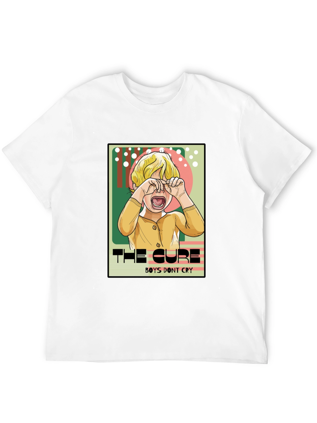 The Cure Boys Dont Cry Graphic Tee