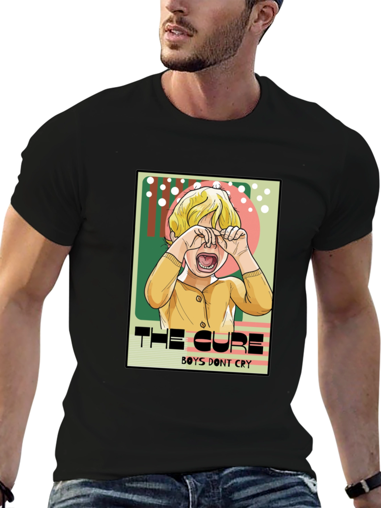 The Cure Boys Dont Cry Graphic Tee
