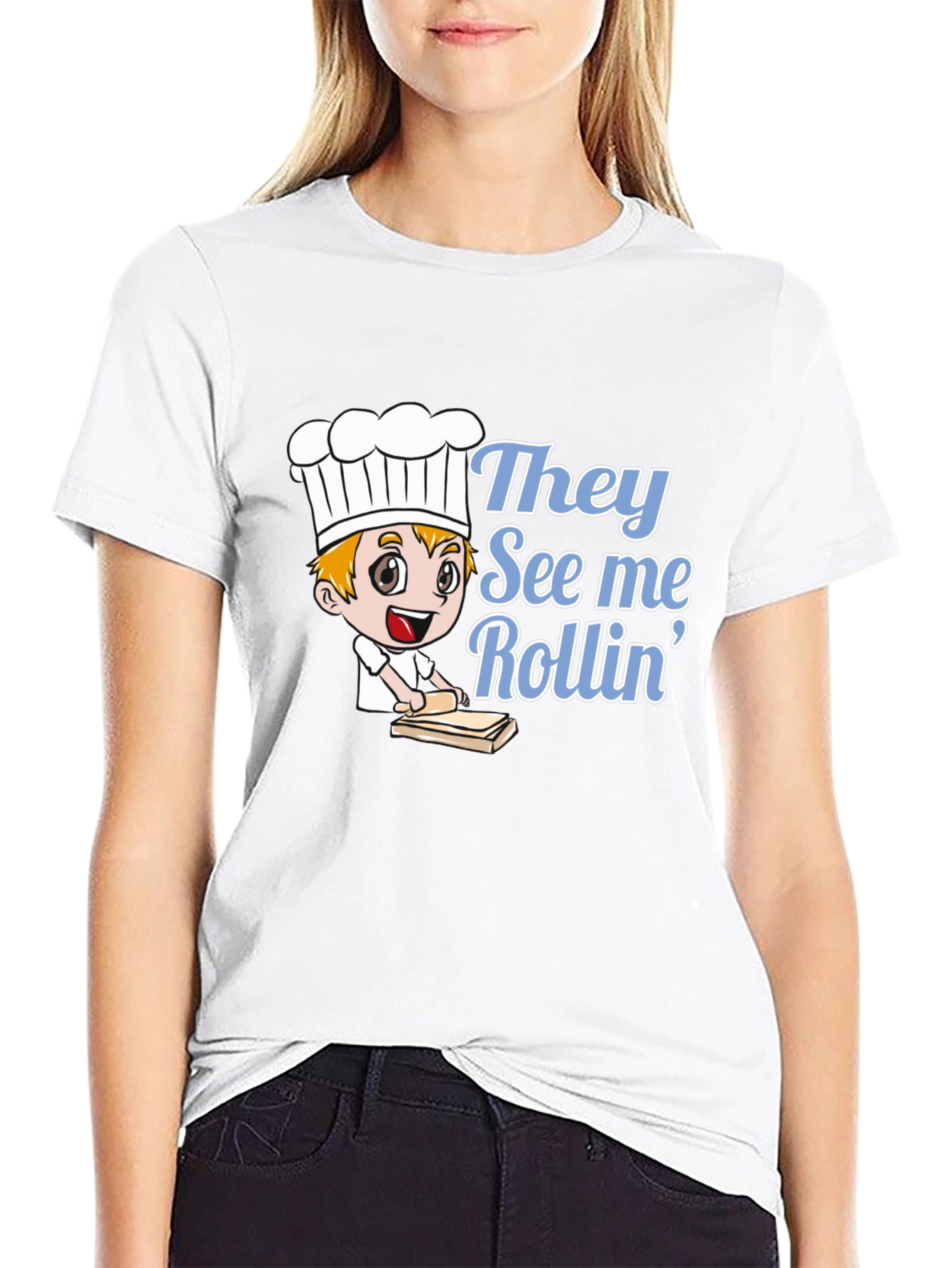 They See Me Rollin Chef T-Shirt