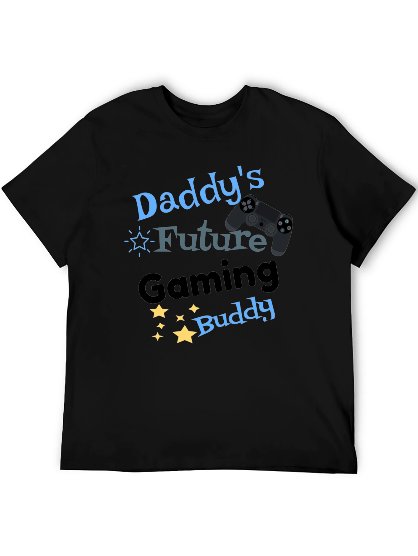 Daddys Future Gaming Buddy T-Shirt - Black