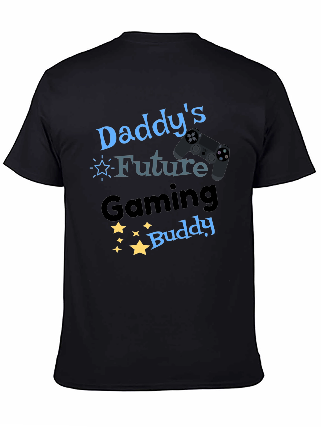Daddys Future Gaming Buddy T-Shirt - Black