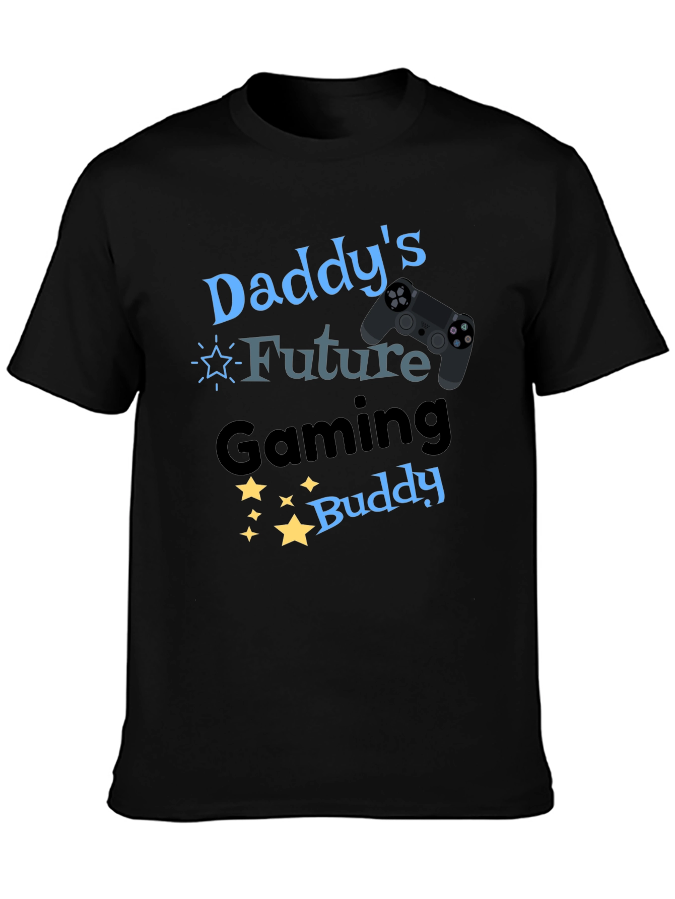 Daddys Future Gaming Buddy T-Shirt - Black