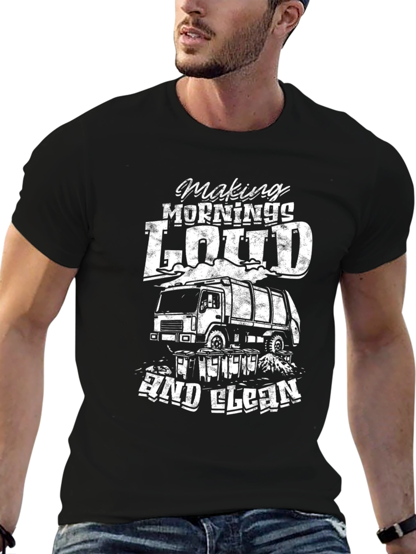 Making Mornings Loud & Clean Graphic Tee