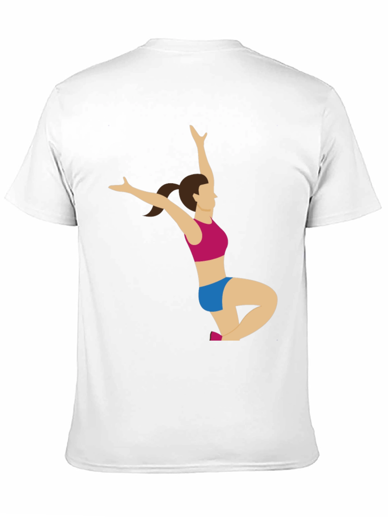 Yoga Pose Graphic Tee - Black T-Shirt