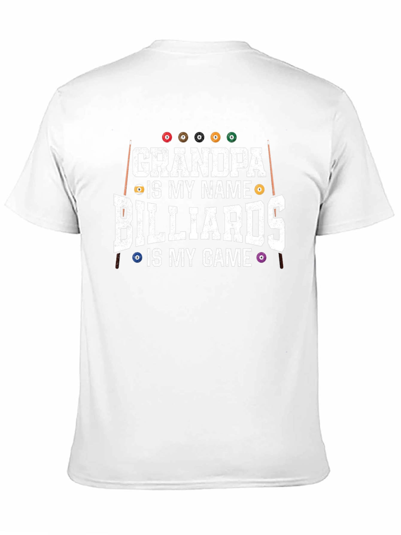Grandpa Billiards T-Shirt - Game Day Apparel