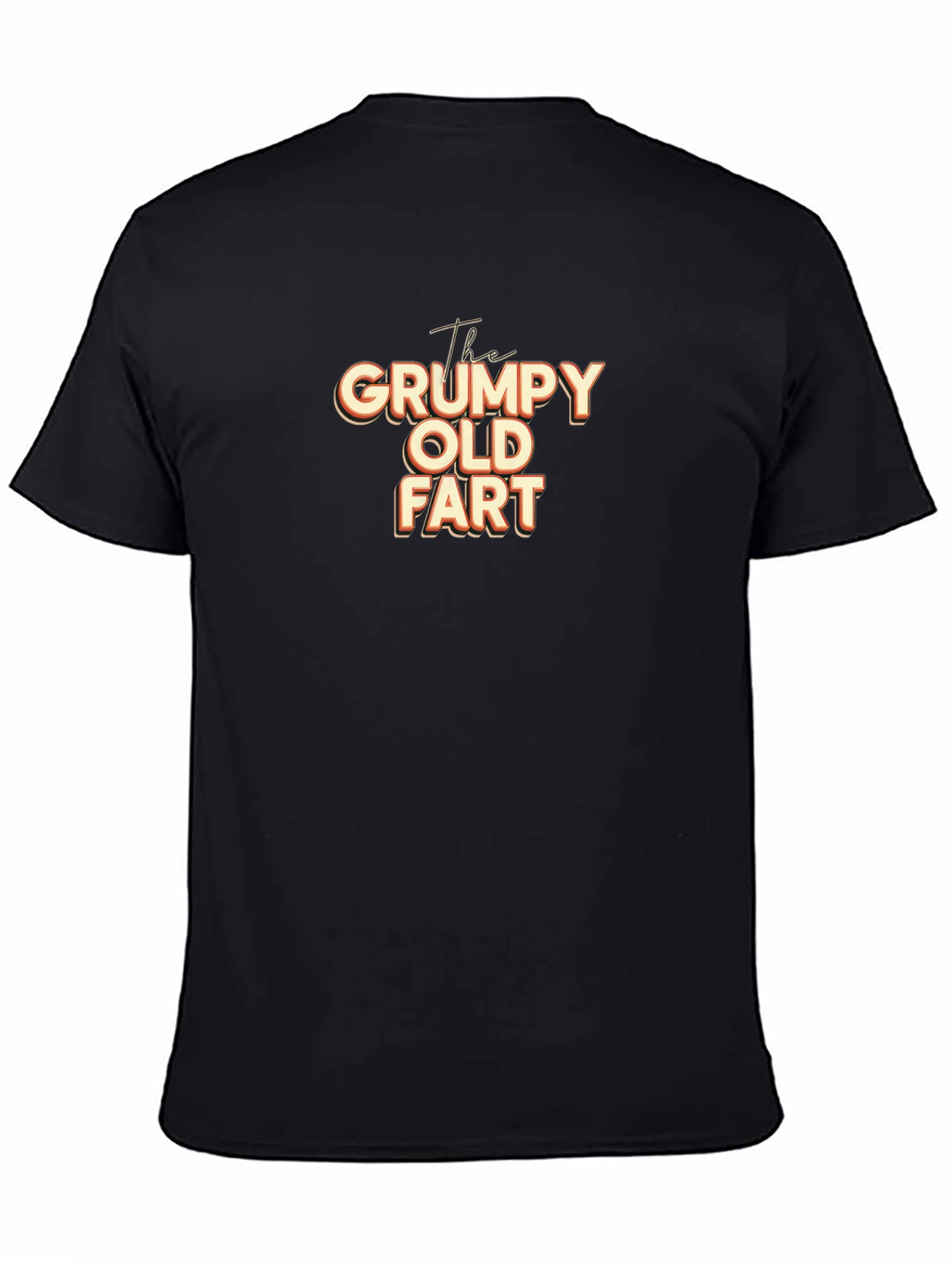 Grumpy Old Fart Novelty Graphic T-Shirt