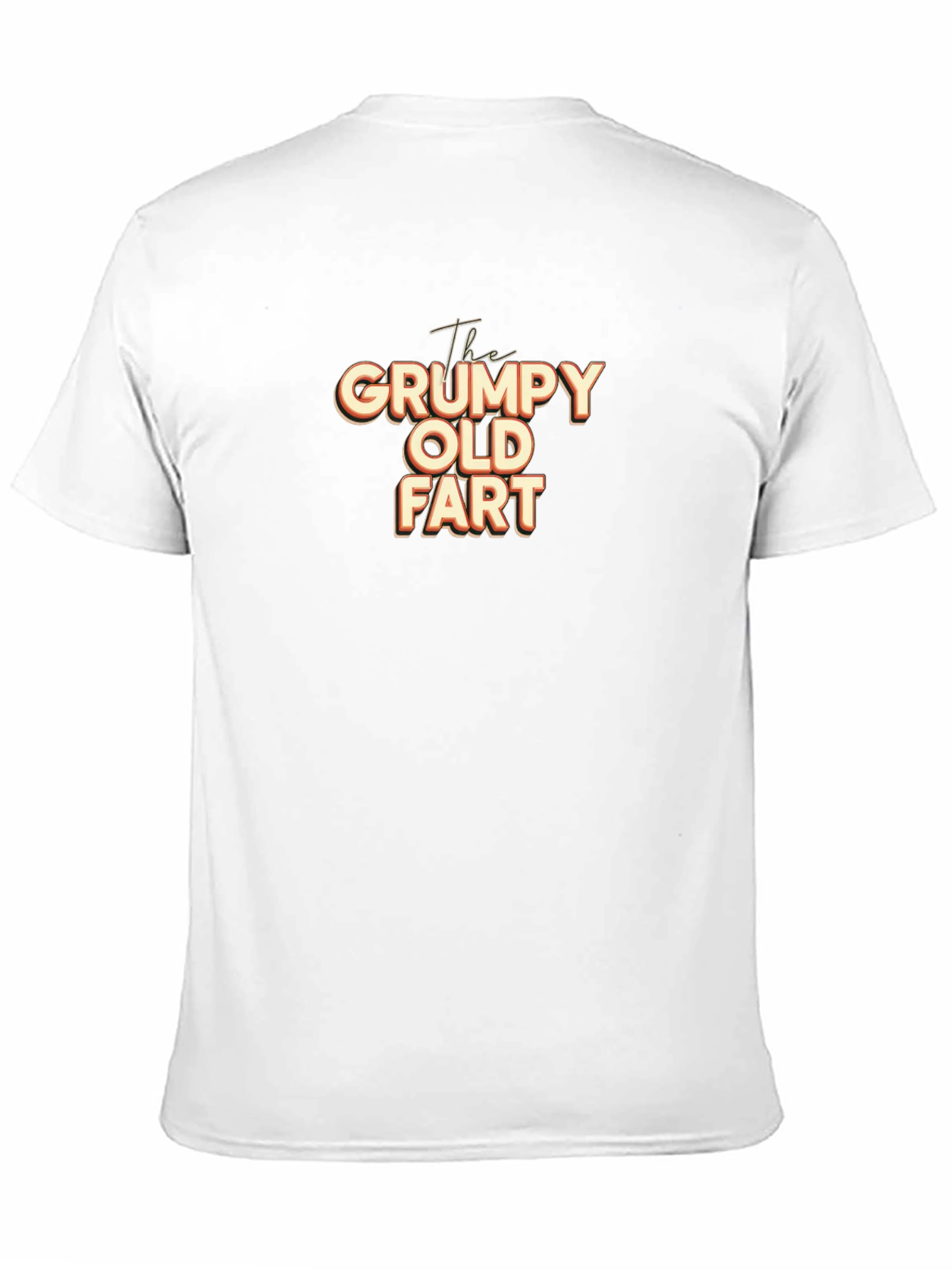 Grumpy Old Fart Novelty Graphic T-Shirt