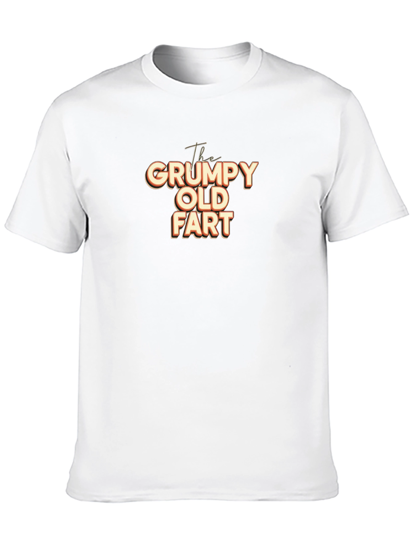 Grumpy Old Fart Novelty Graphic T-Shirt