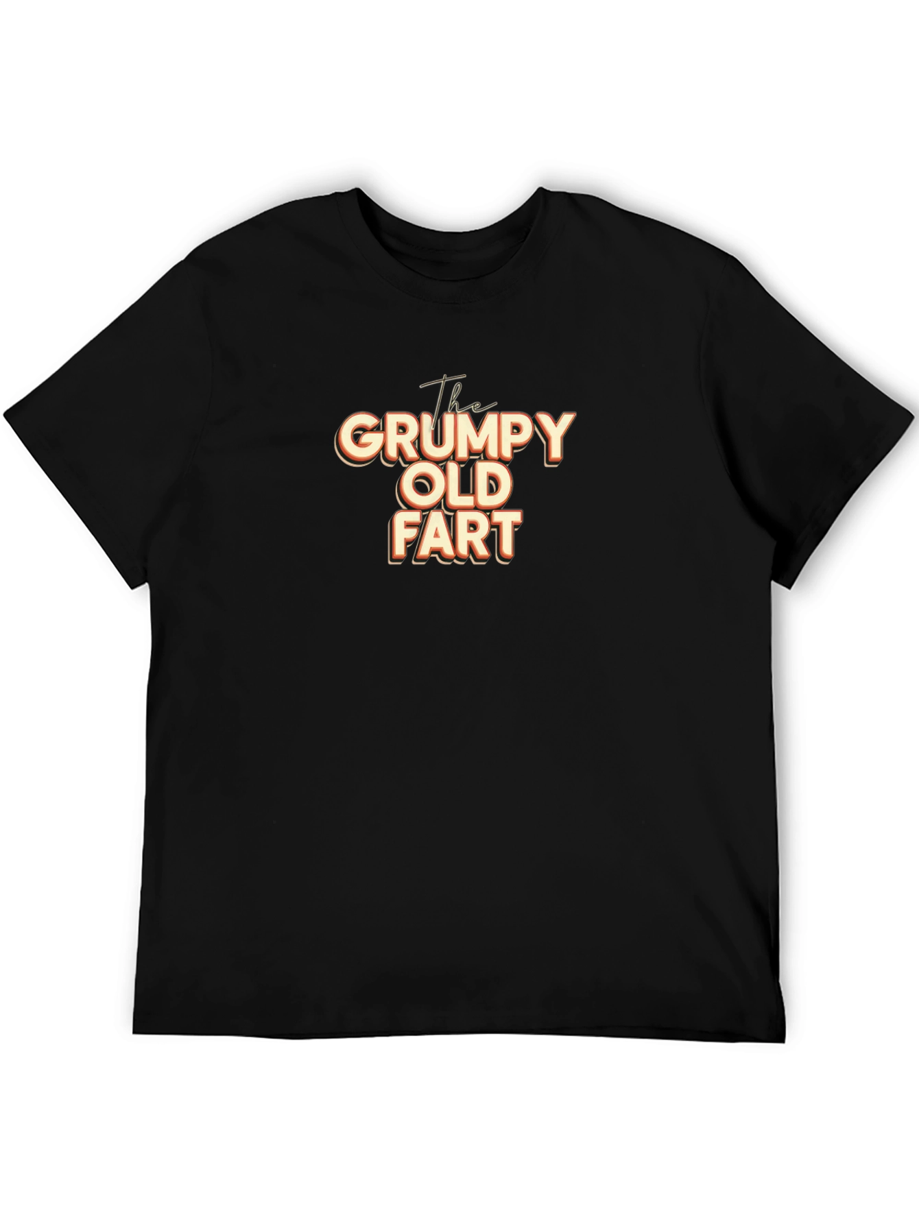 Grumpy Old Fart Novelty Graphic T-Shirt