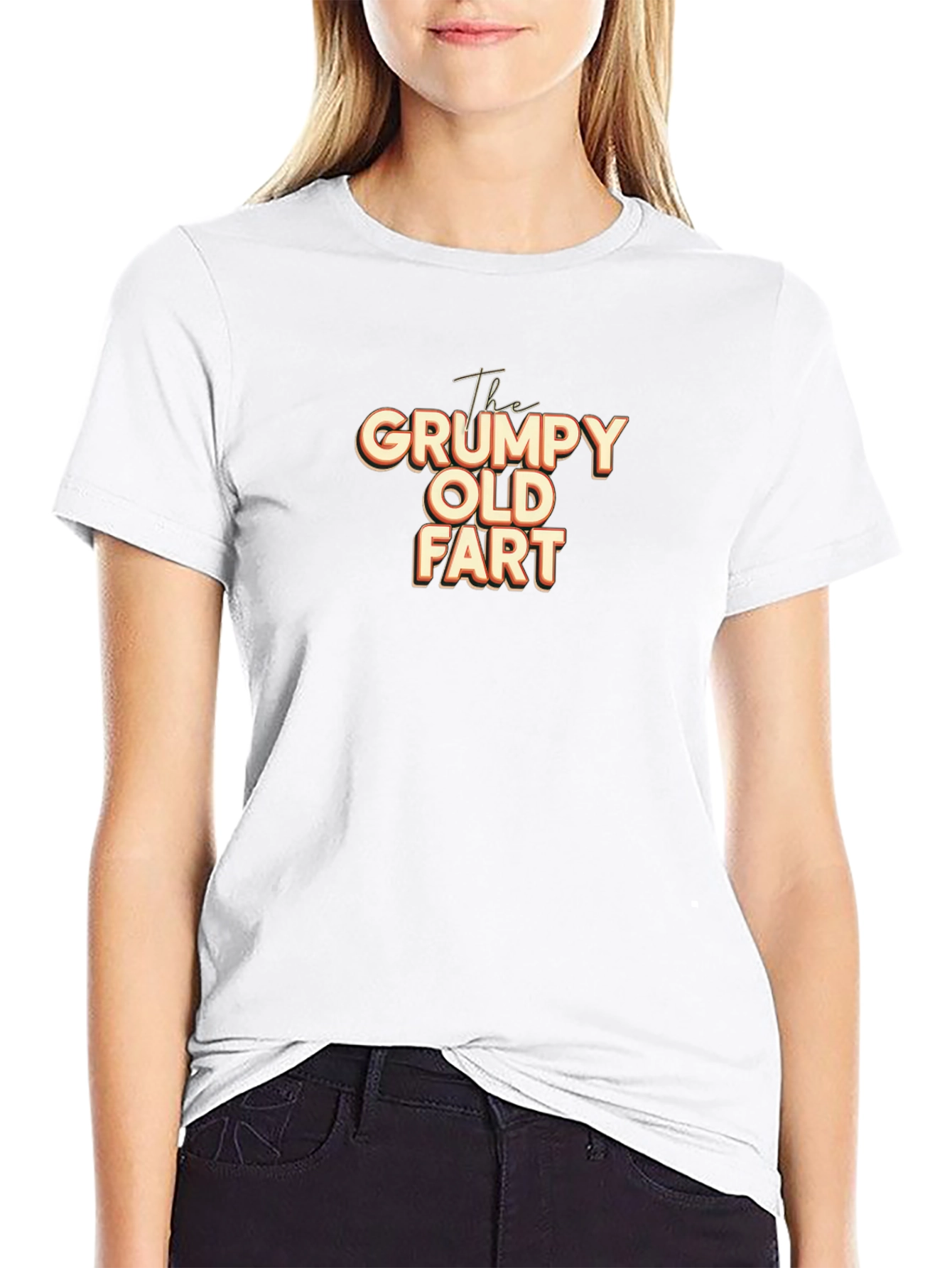 Grumpy Old Fart Novelty Graphic T-Shirt