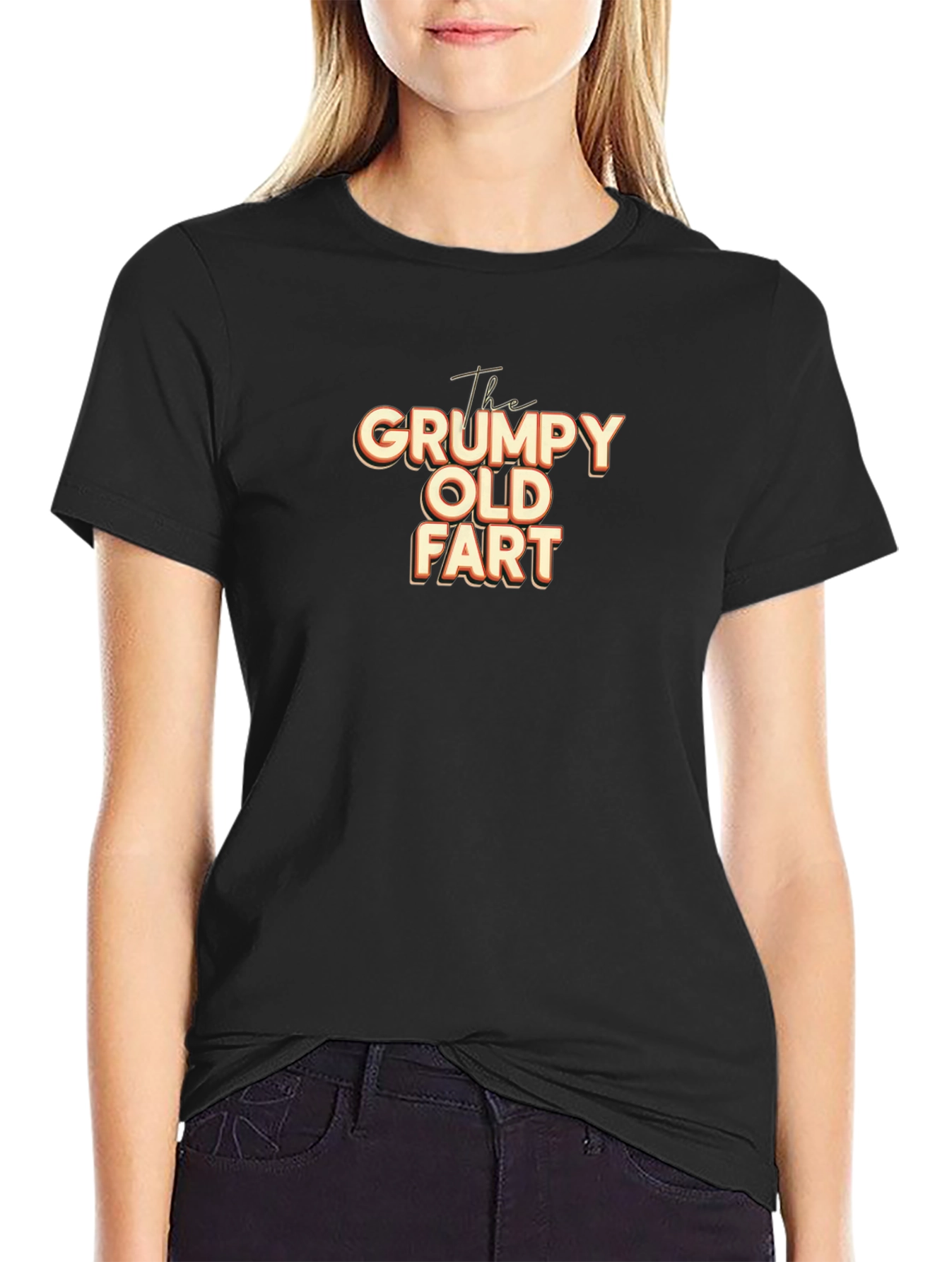 Grumpy Old Fart Novelty Graphic T-Shirt