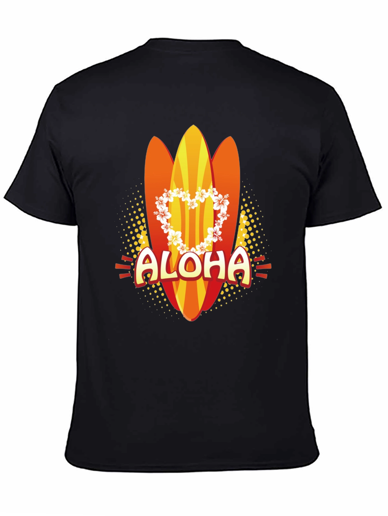 Aloha Surfboard Graphic T-Shirt