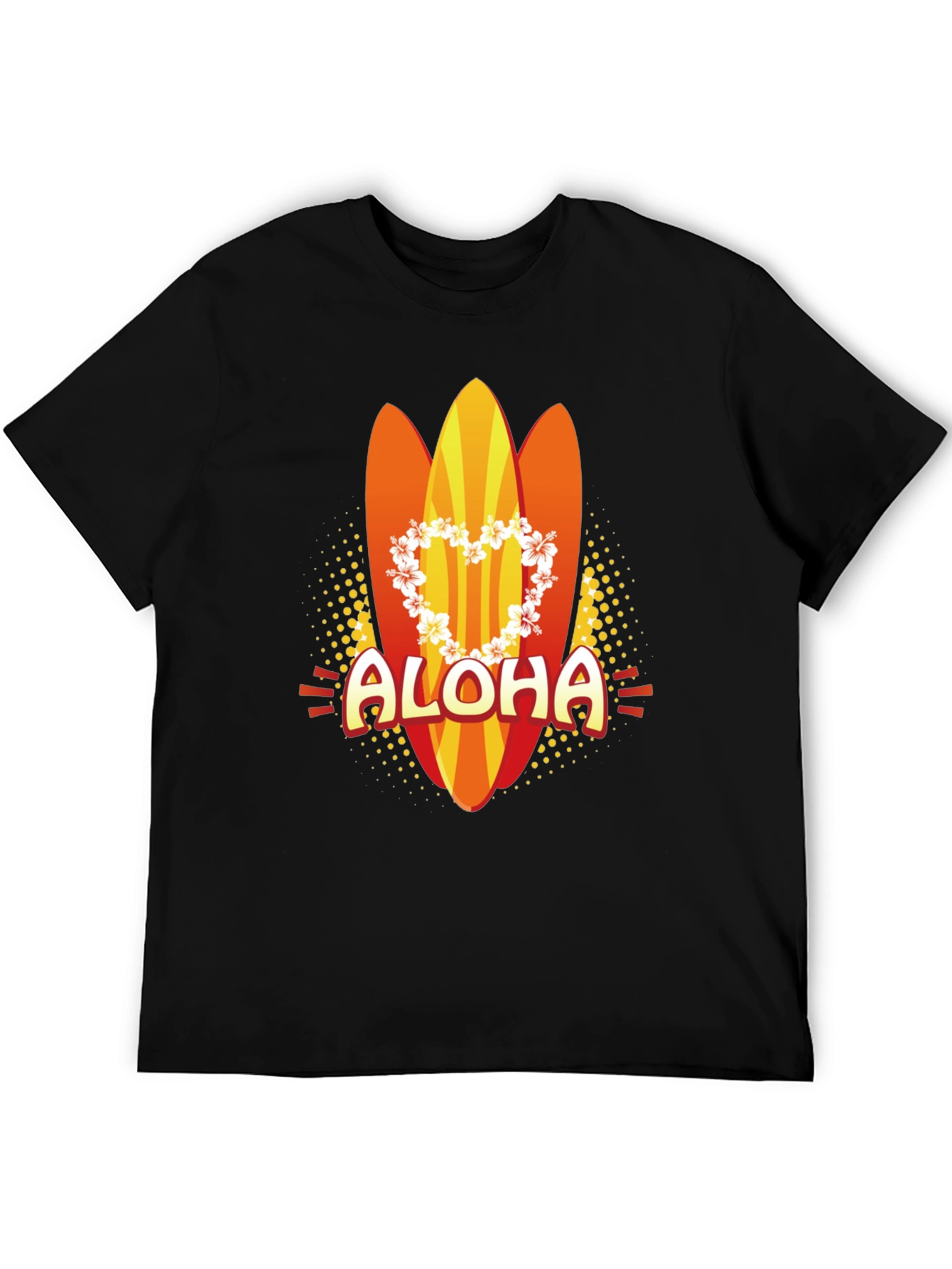 Aloha Surfboard Graphic T-Shirt