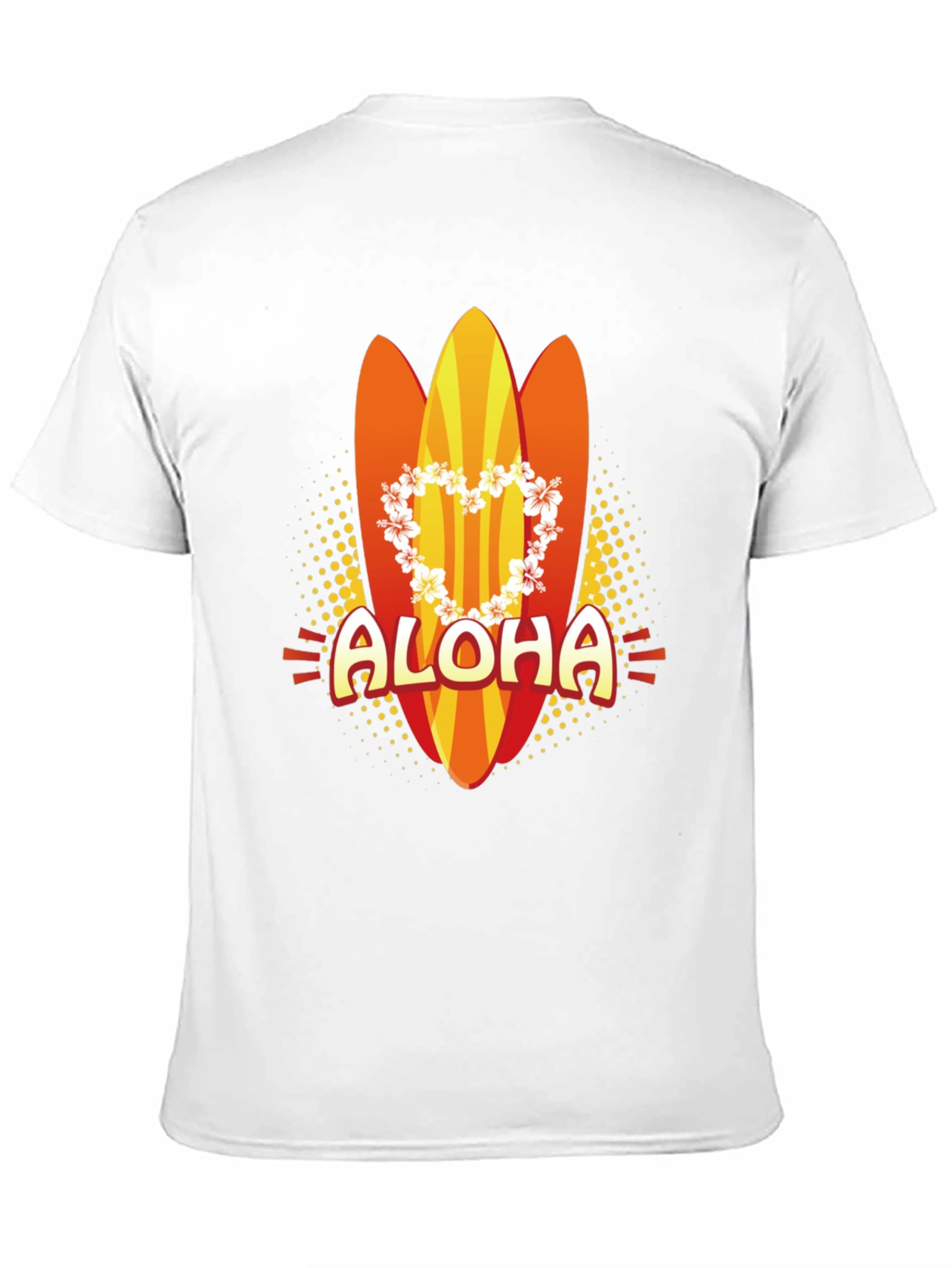 Aloha Surfboard Graphic T-Shirt
