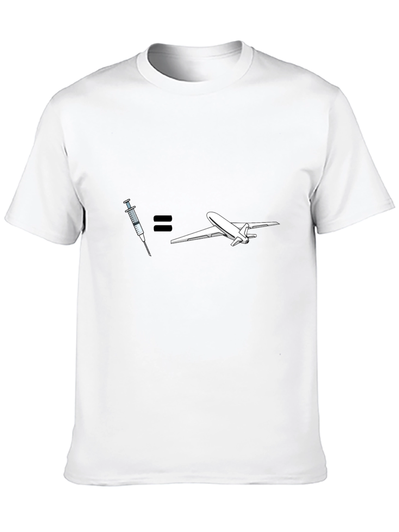Vaccine = Travel Graphic T-Shirt