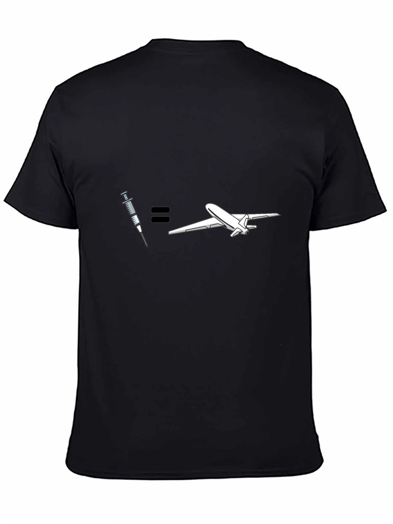 Vaccine = Travel Graphic T-Shirt